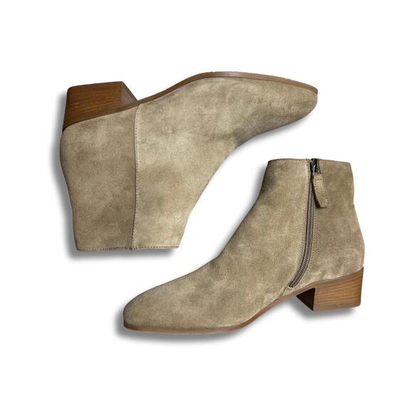 Aquatalia Fuoco Suede Ankle Boots 8.5 - Picture 1 of 8